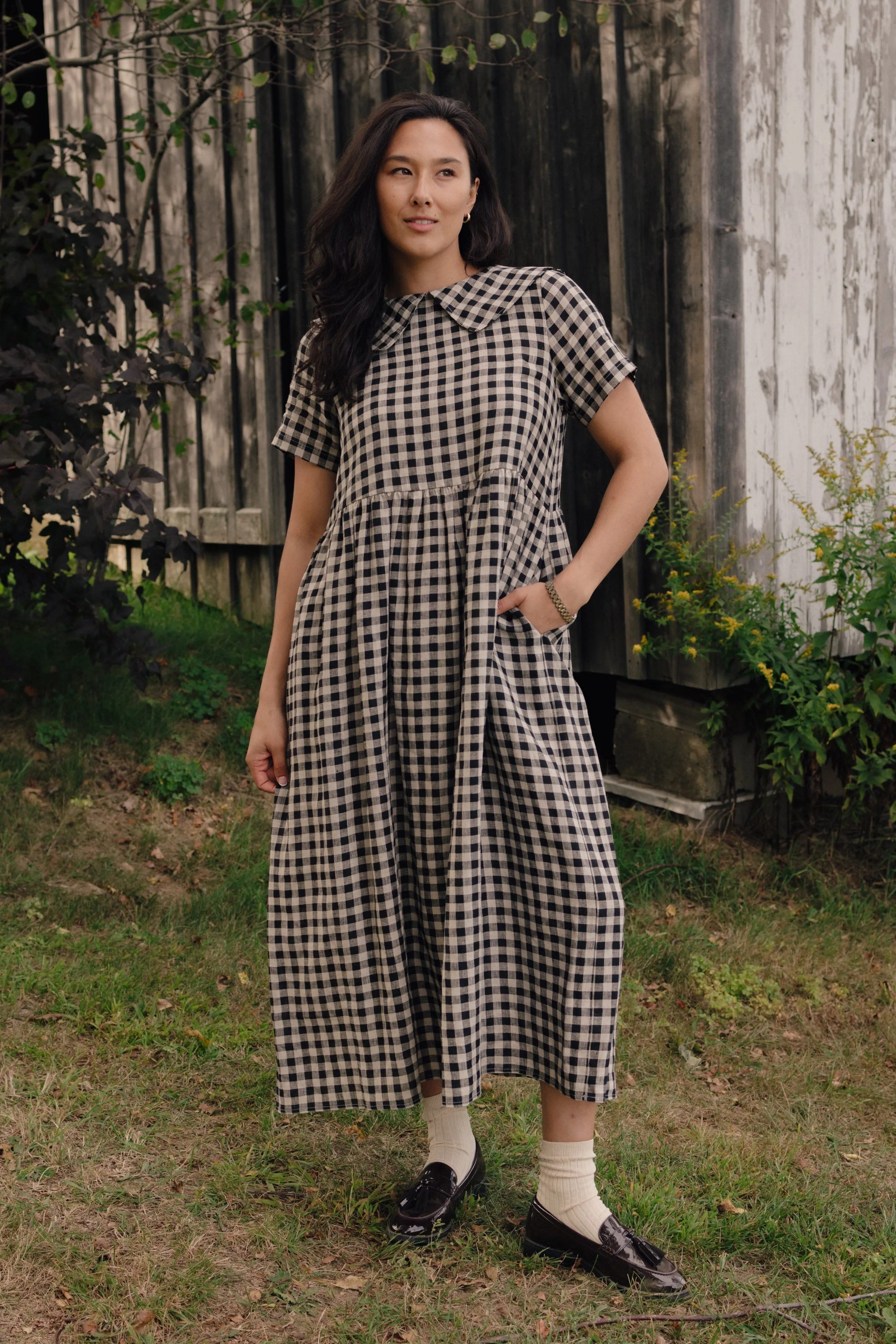 Homestead Collared Dress (Clearance) sold by Tradlands product image thumbnail 2