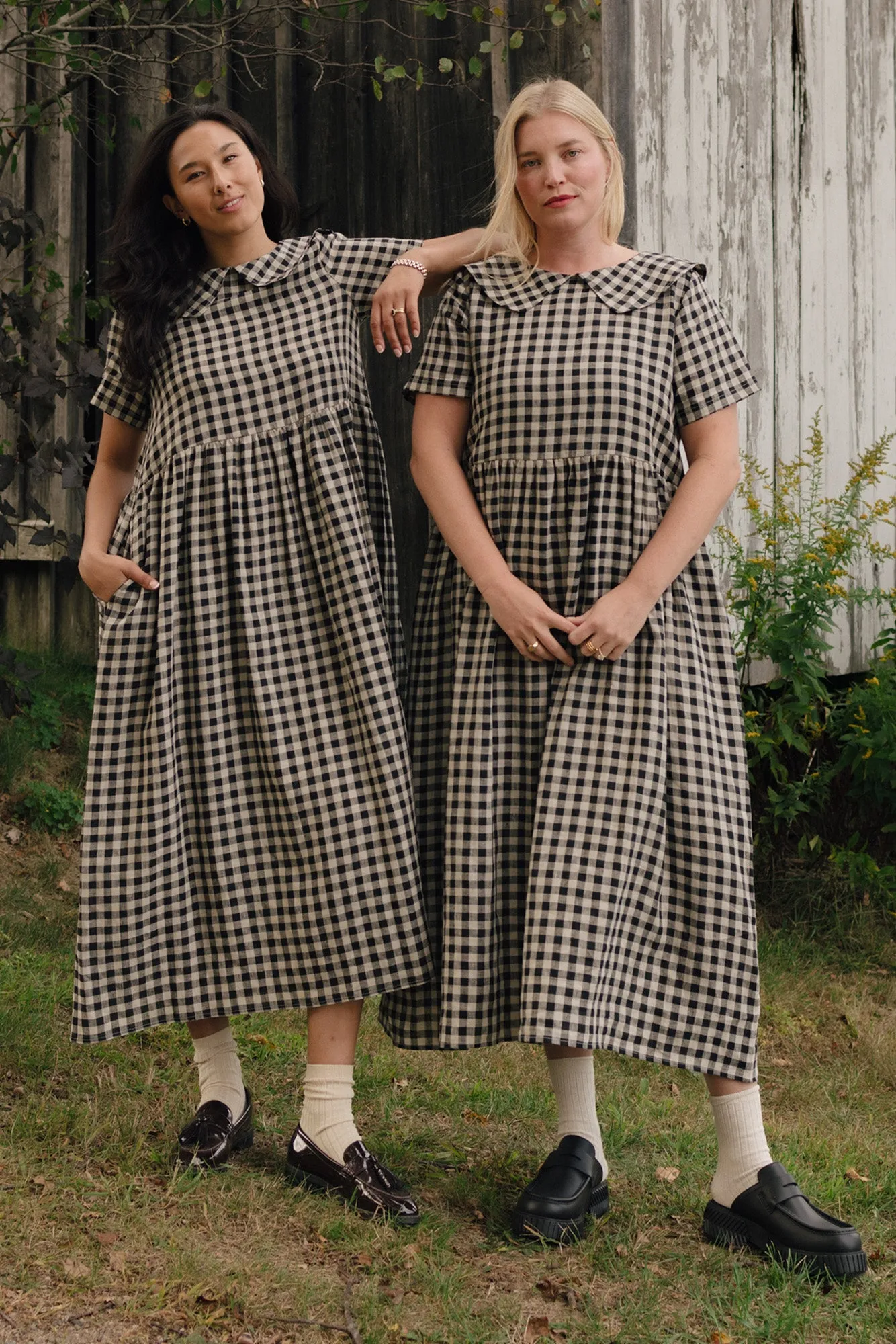 Homestead Collared Dress (Clearance) sold by Tradlands