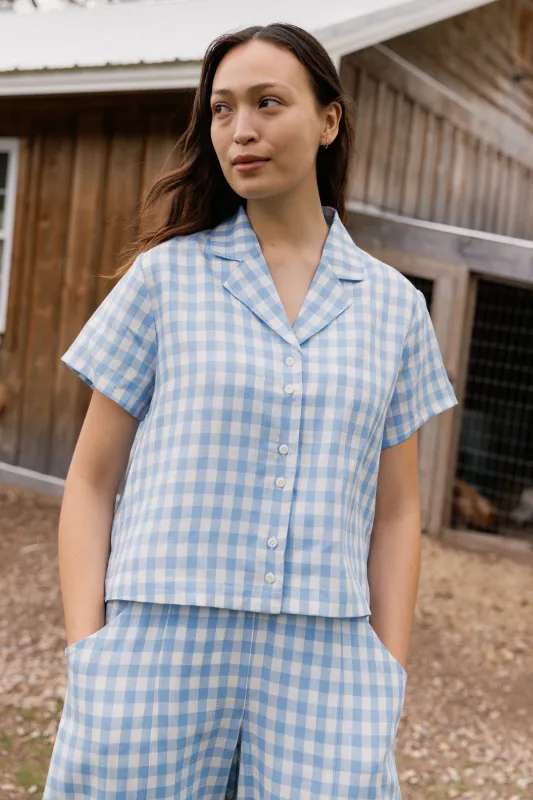 Coast Camp Linen Shirt made by Tradlands