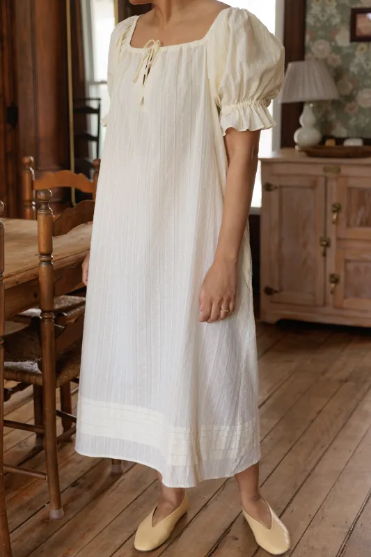Bertille Pintucked House Dress made by Tradlands