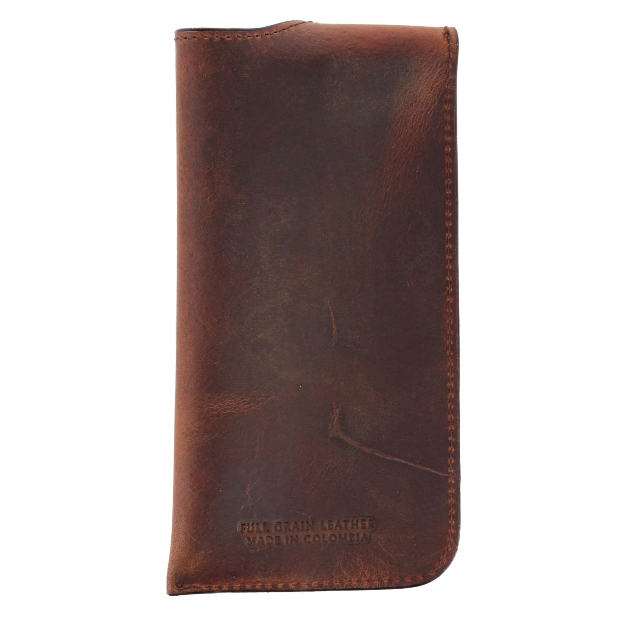 Doyle Crazy Horse Leather Snap Closure Glass Case sold by Trafalgar product image thumbnail 3