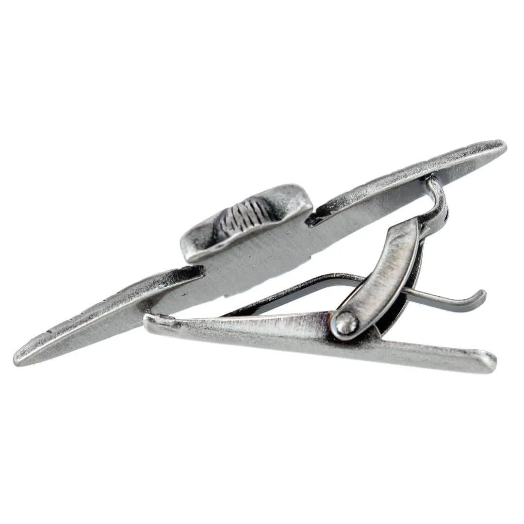 Majestic Owl Antique Silver Tie Bar sold by Trafalgar product image thumbnail 3