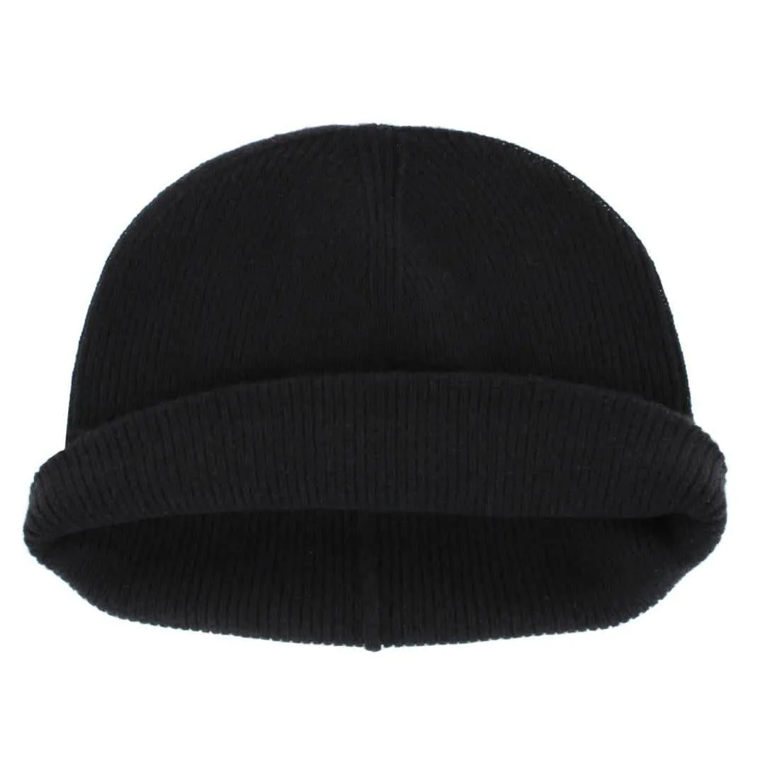 Camden Cashmere Solid Colored Micro Ribbed Beanie sold by Trafalgar product image thumbnail 4