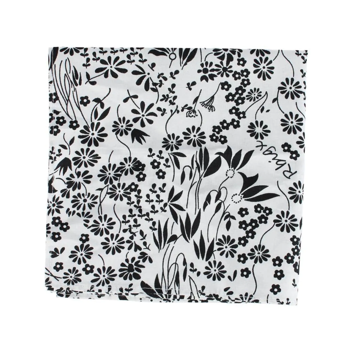Ezra'a Stately Floral 3 Pack Cotton Handkerchiefs sold by Trafalgar product image thumbnail 4