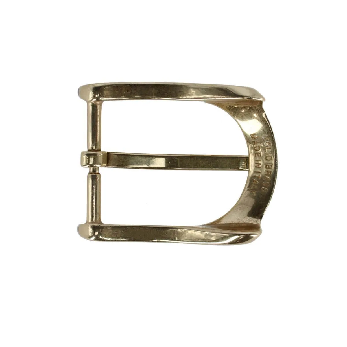 35mm Italian Solid Brass Substantial Elegance Harness Belt Buckle sold by Trafalgar product image thumbnail 4