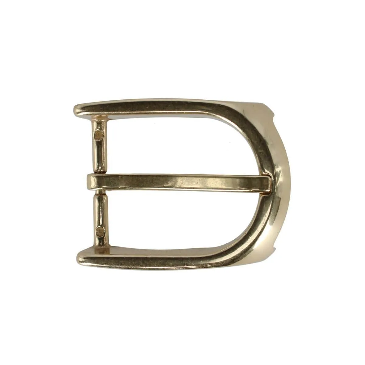 35mm Italian Solid Brass Substantial Elegance Harness Belt Buckle sold by Trafalgar