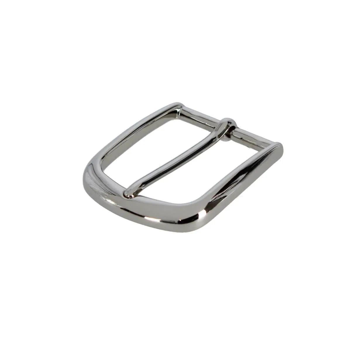 35mm Solid Brass Italian Classic Rounded Harness Belt Buckle sold by Trafalgar product image thumbnail 4