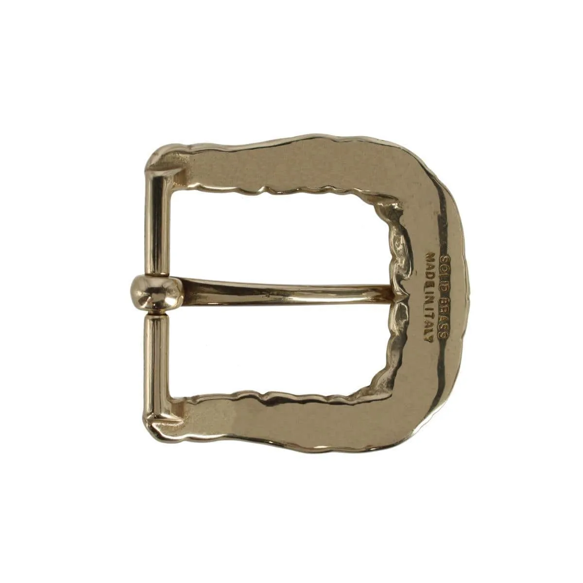 35mm Opulent Scaled Italian Solid Brass Harness Belt Buckle sold by Trafalgar product image thumbnail 4