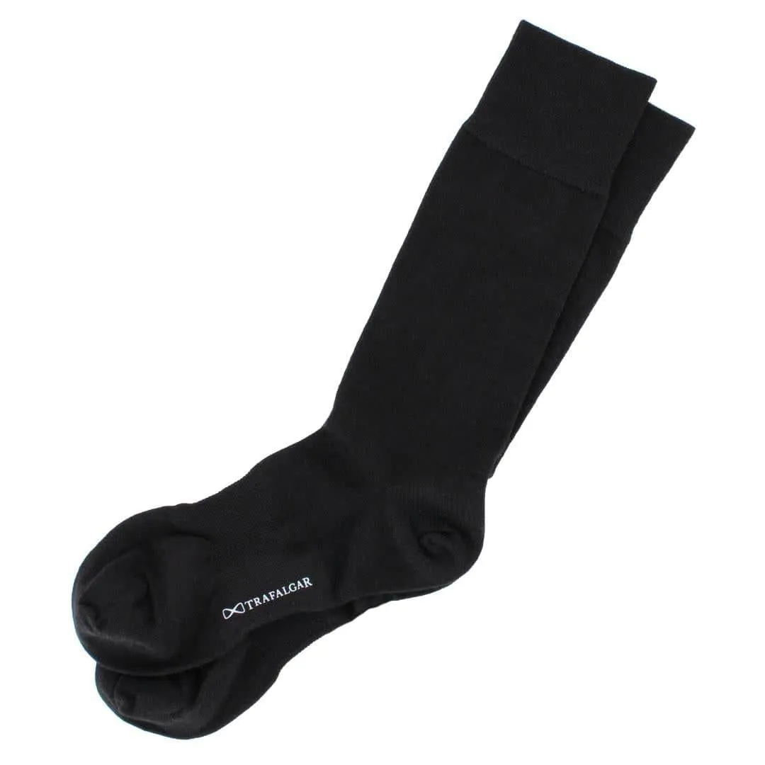 Santana Solid Colored Mid-Calf Merino Wool Socks (1 Pair) sold by Trafalgar product image thumbnail 4