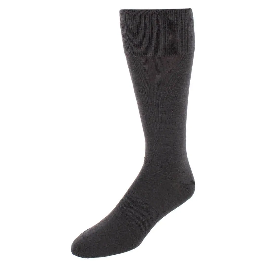 Santana Solid Colored Mid-Calf Merino Wool Socks (1 Pair) sold by Trafalgar