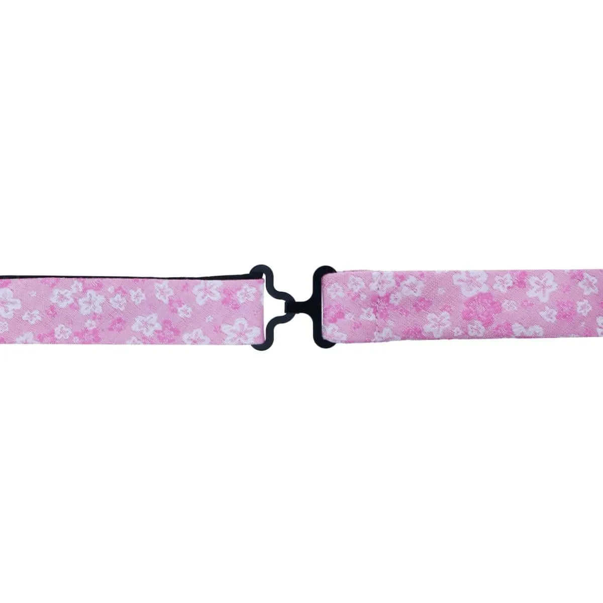 Hanami Cherry Blossom Burst Linen Blend Novelty Bowtie sold by Trafalgar product image thumbnail 5