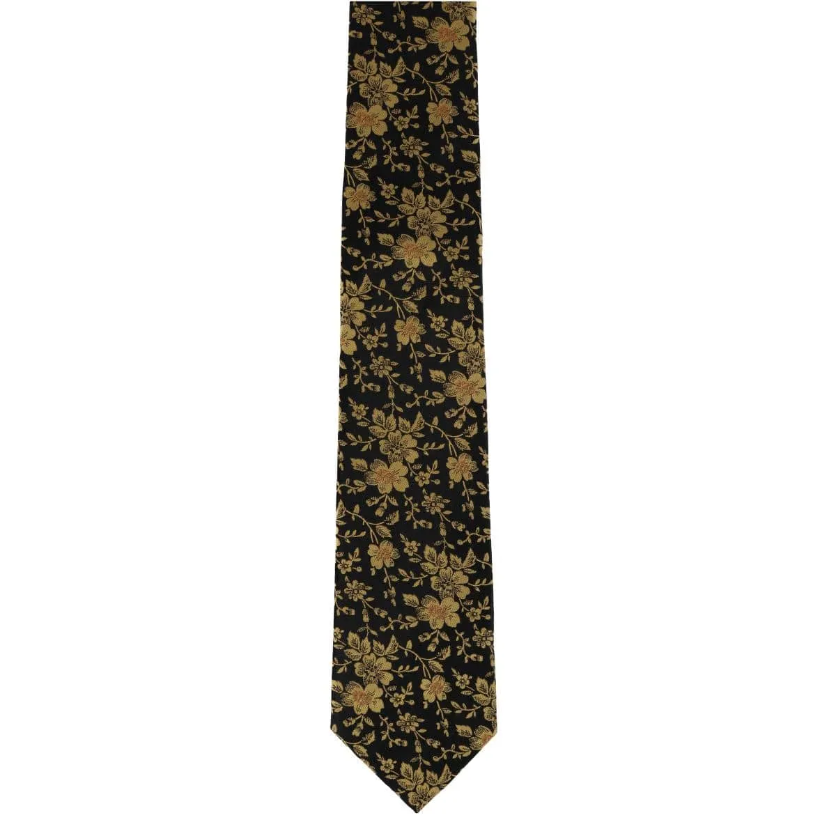 Midas Floral Novelty Silk Necktie sold by Trafalgar product image thumbnail 3