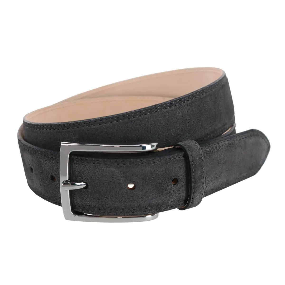 Armando Italian Suede 35mm Feathered Edge Belt sold by Trafalgar product image thumbnail 3