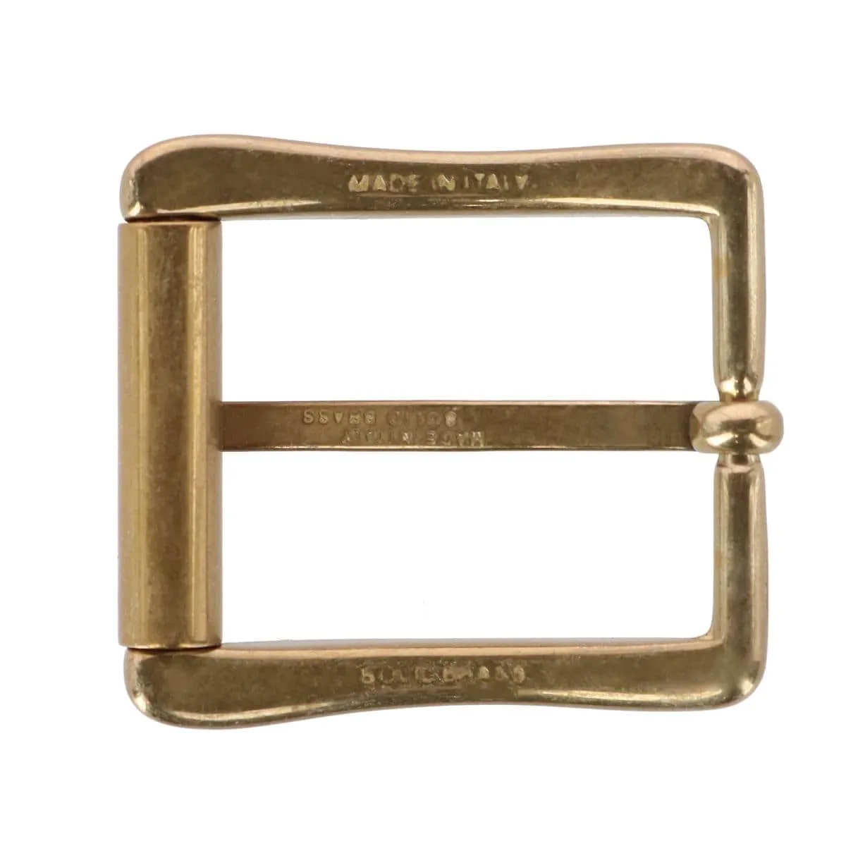 35mm Italian Brass Antique Gold Roller Buckle sold by Trafalgar product image thumbnail 3