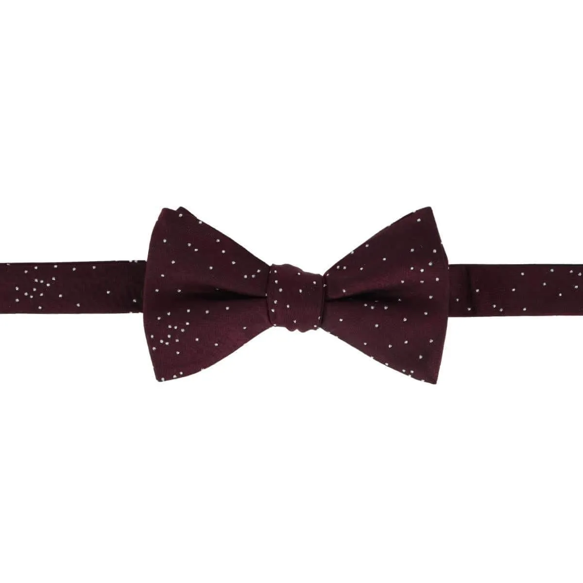 Mystere Metallic Star Light Silk Bow Tie sold by Trafalgar product image thumbnail 4