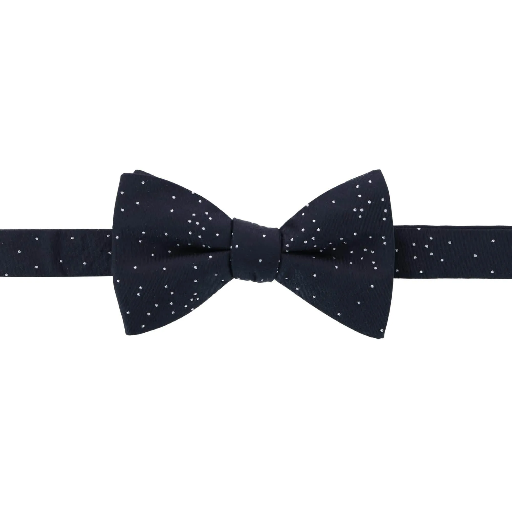 Mystere Metallic Star Light Silk Bow Tie sold by Trafalgar product image thumbnail 2