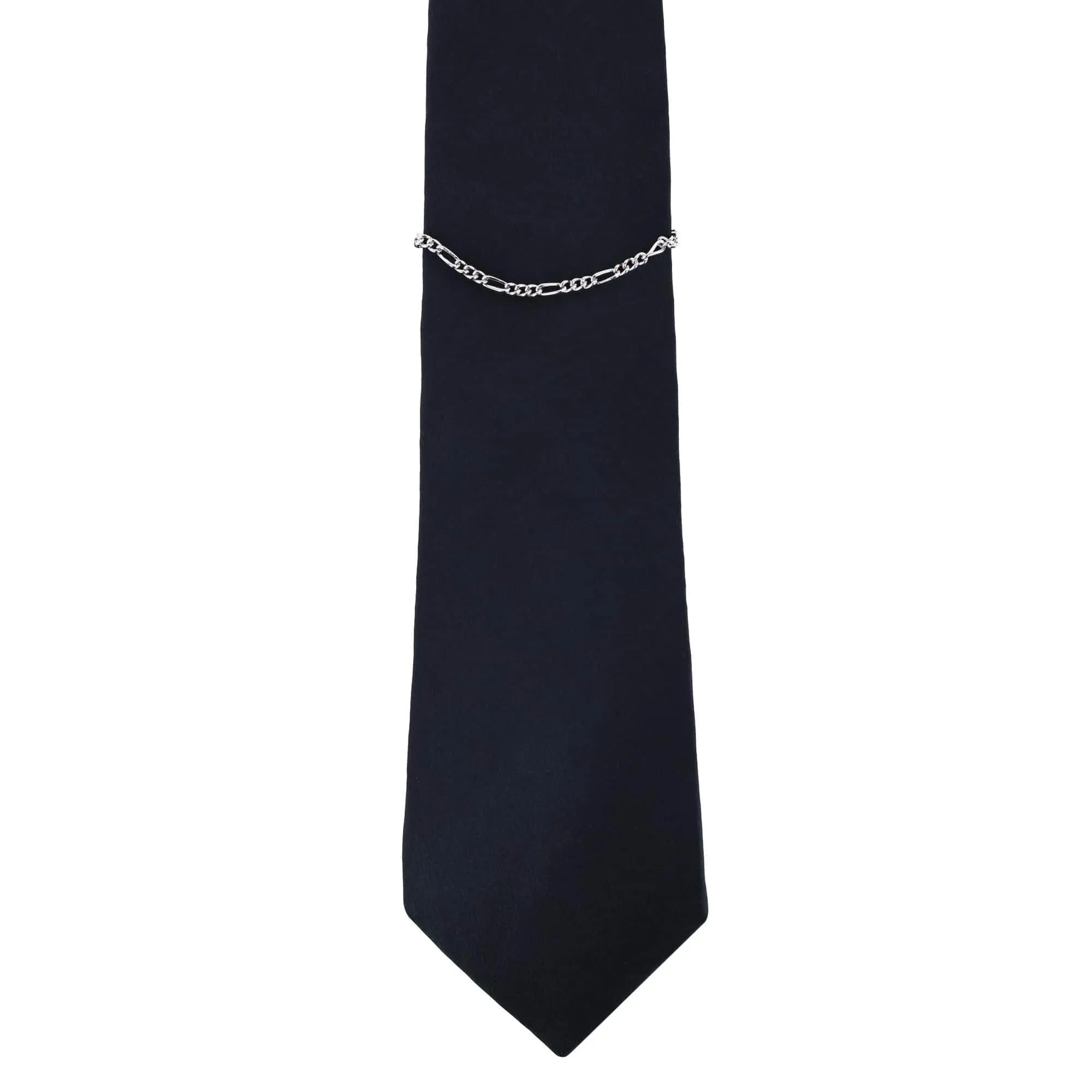Sutton Sterling Silver Figaro Tie Chain sold by Trafalgar product image thumbnail 3