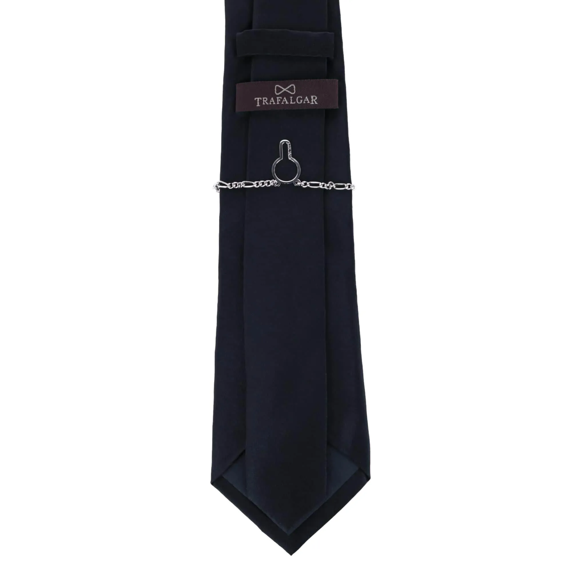 Sutton Sterling Silver Figaro Tie Chain sold by Trafalgar product image thumbnail 4