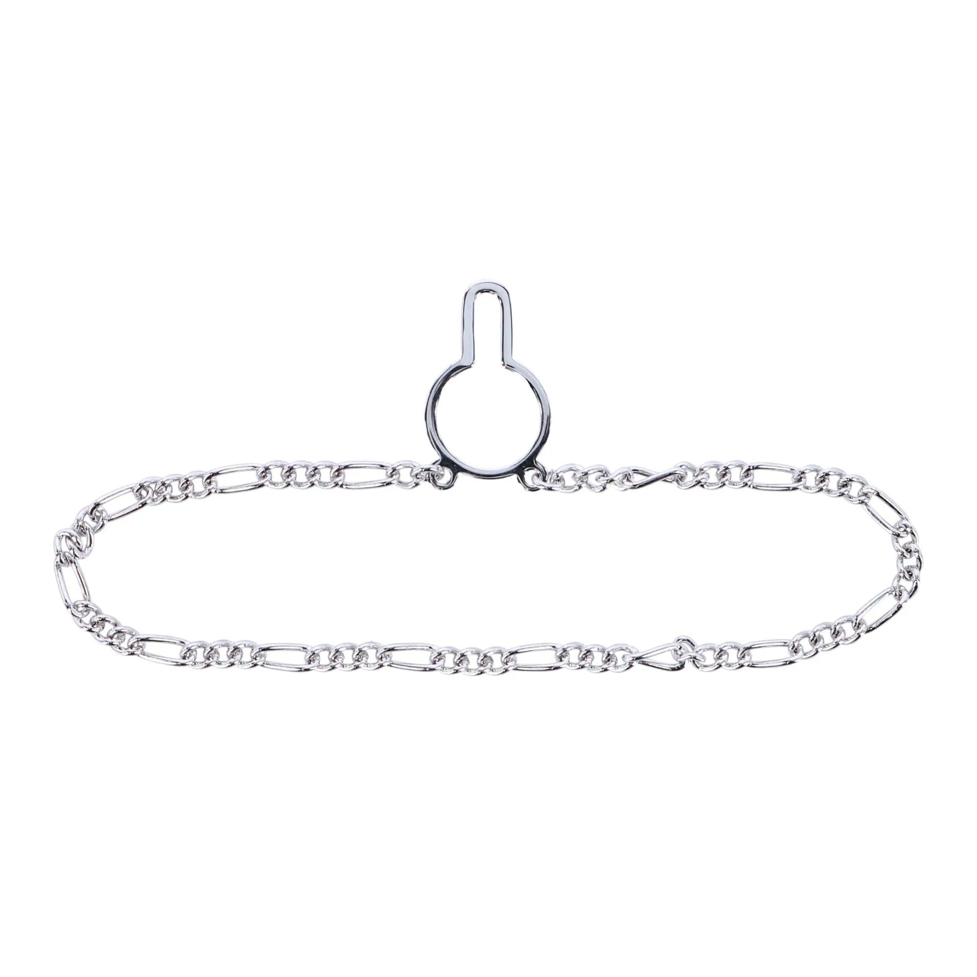 Sutton Sterling Silver Figaro Tie Chain sold by Trafalgar product image thumbnail 2