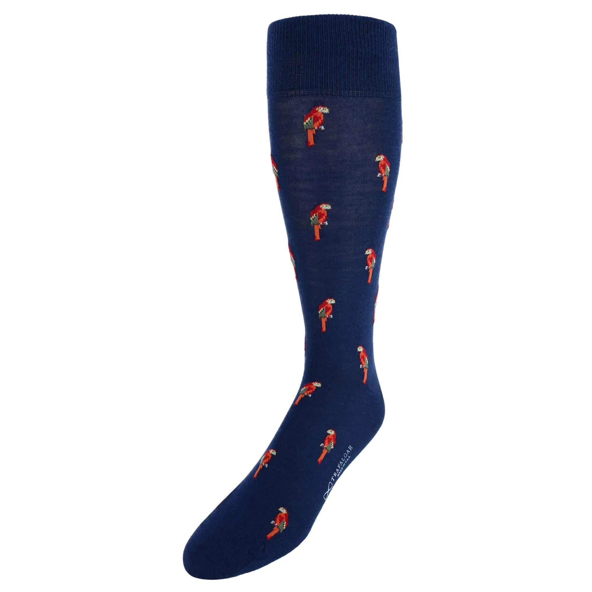 Polly The Parrot Merino Wool Mid-Calf Socks sold by Trafalgar product image thumbnail 2