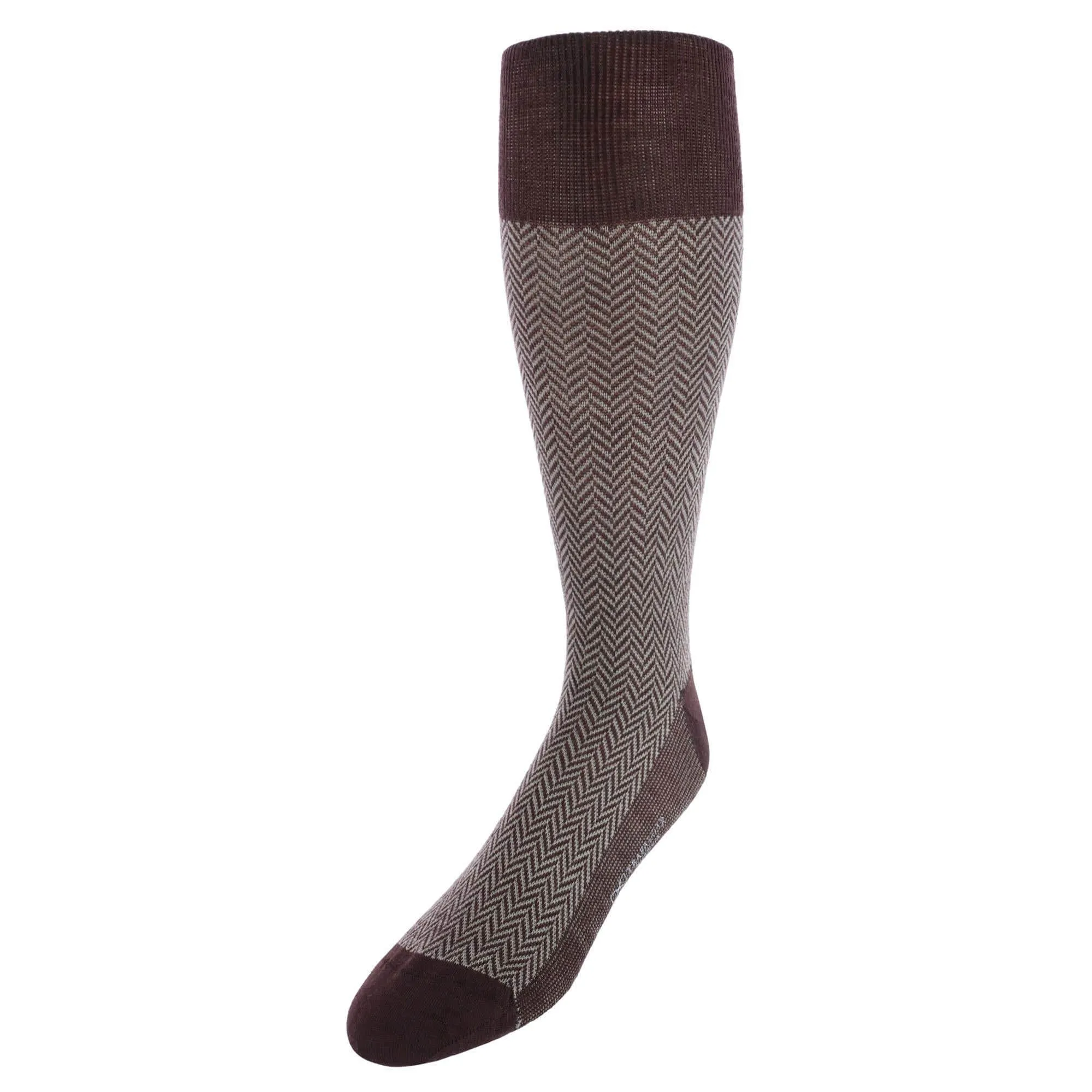 Hunter Merino Wool Herringbone Mid-Calf Socks sold by Trafalgar product image thumbnail 2