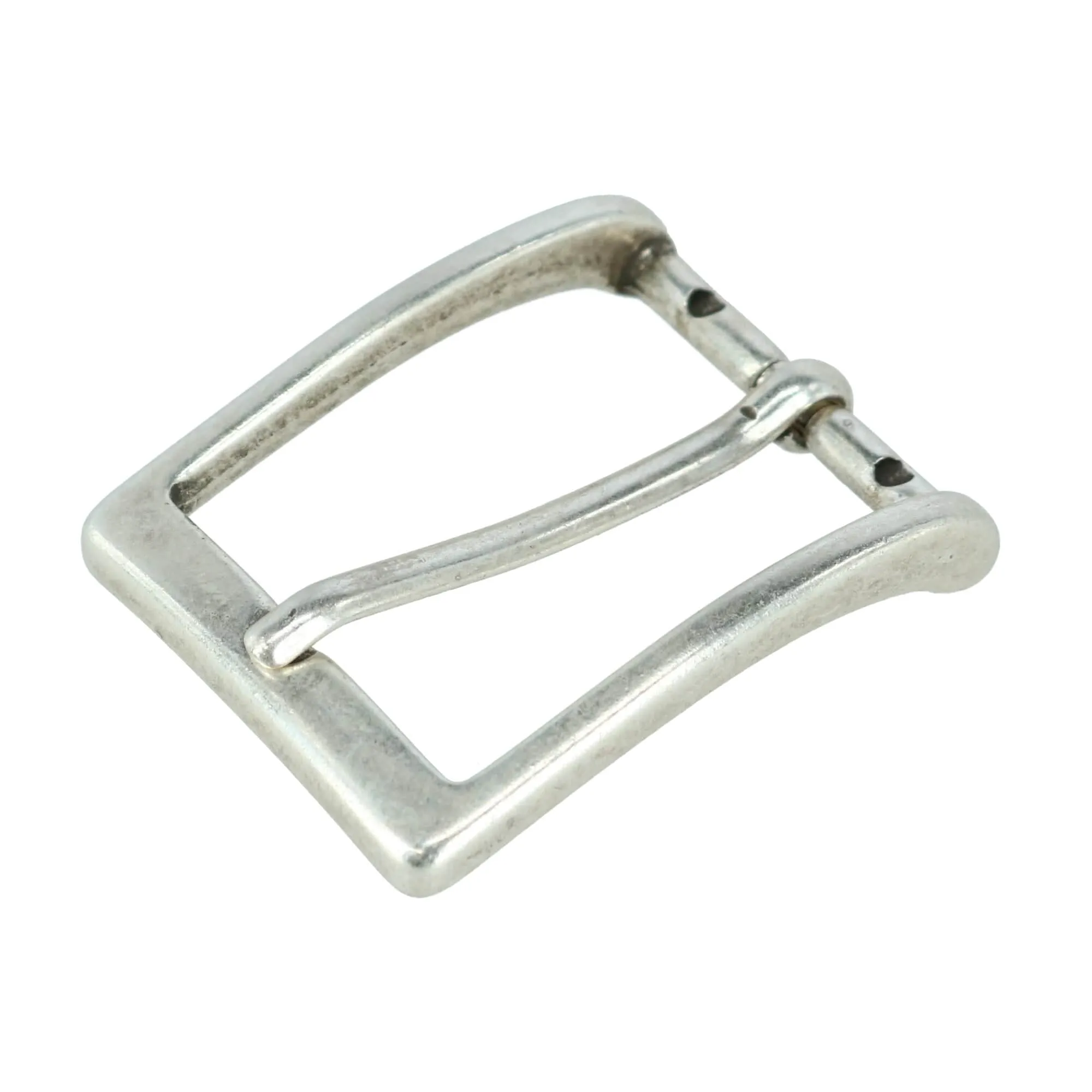 32mm Simply Stated Single Pronged Solid Brass Harness Belt Buckle sold by Trafalgar product image thumbnail 4