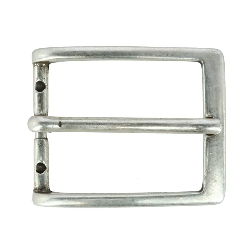 32mm Simply Stated Single Pronged Solid Brass Harness Belt Buckle made by Trafalgar