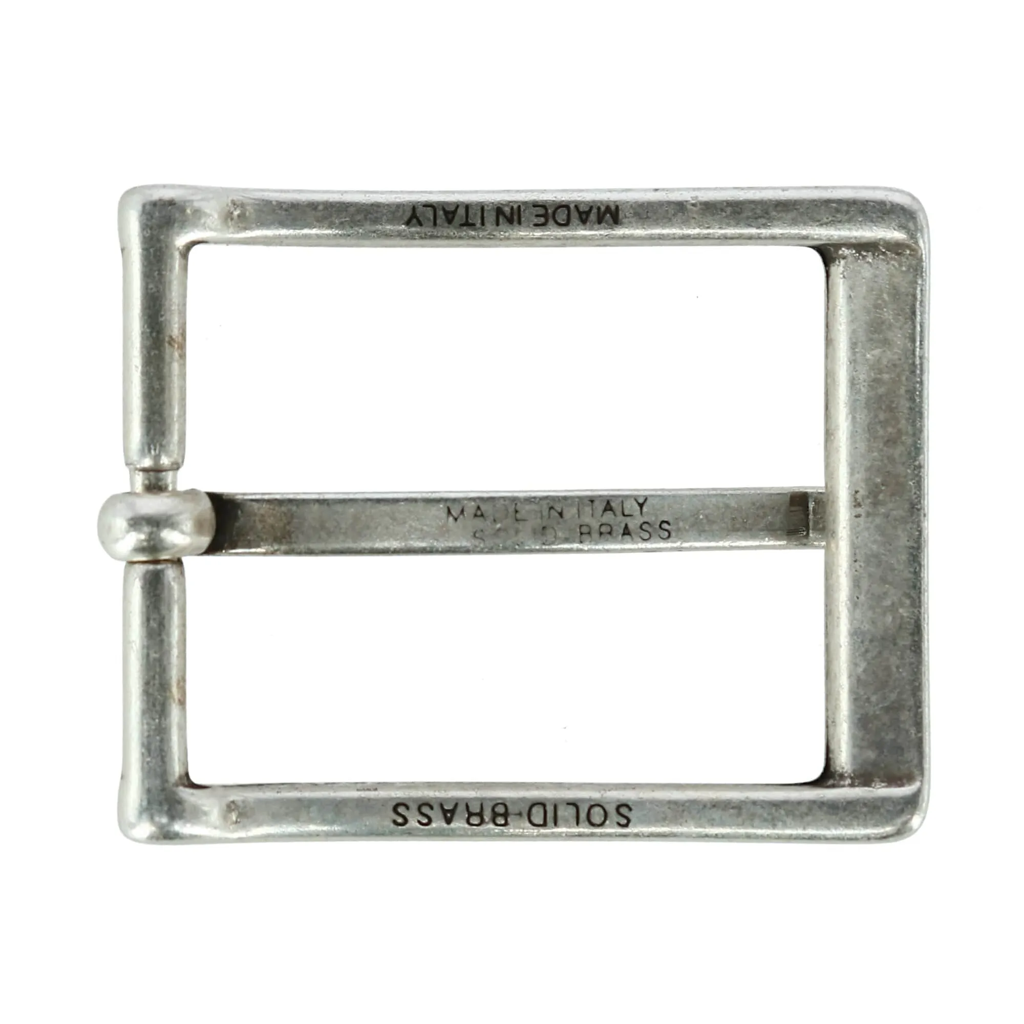 32mm Simply Stated Single Pronged Solid Brass Harness Belt Buckle sold by Trafalgar product image thumbnail 3
