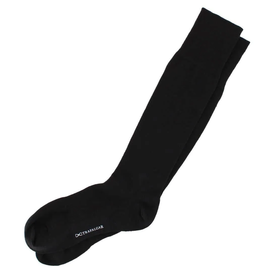 Gaston Solid Colored Over-The-Calf Merino Wool Socks (1 Pair) sold by Trafalgar product image thumbnail 4