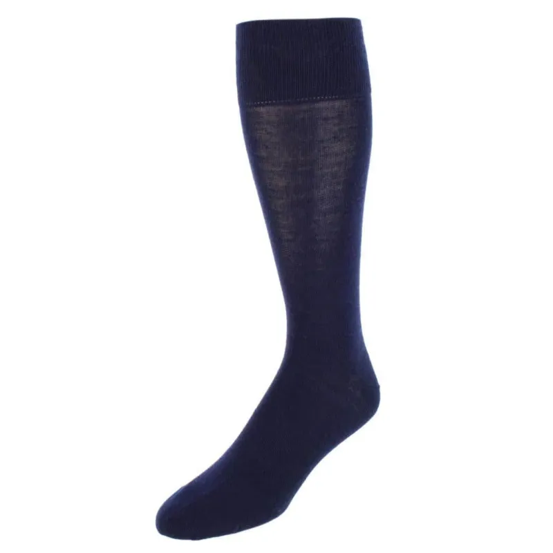 Gaston Solid Colored Over-The-Calf Merino Wool Socks (1 Pair) made by Trafalgar