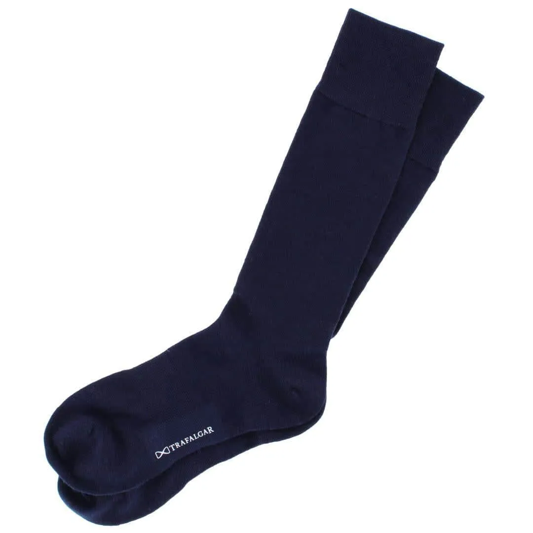 Gaston Solid Colored Over-The-Calf Merino Wool Socks (1 Pair) sold by Trafalgar product image thumbnail 5