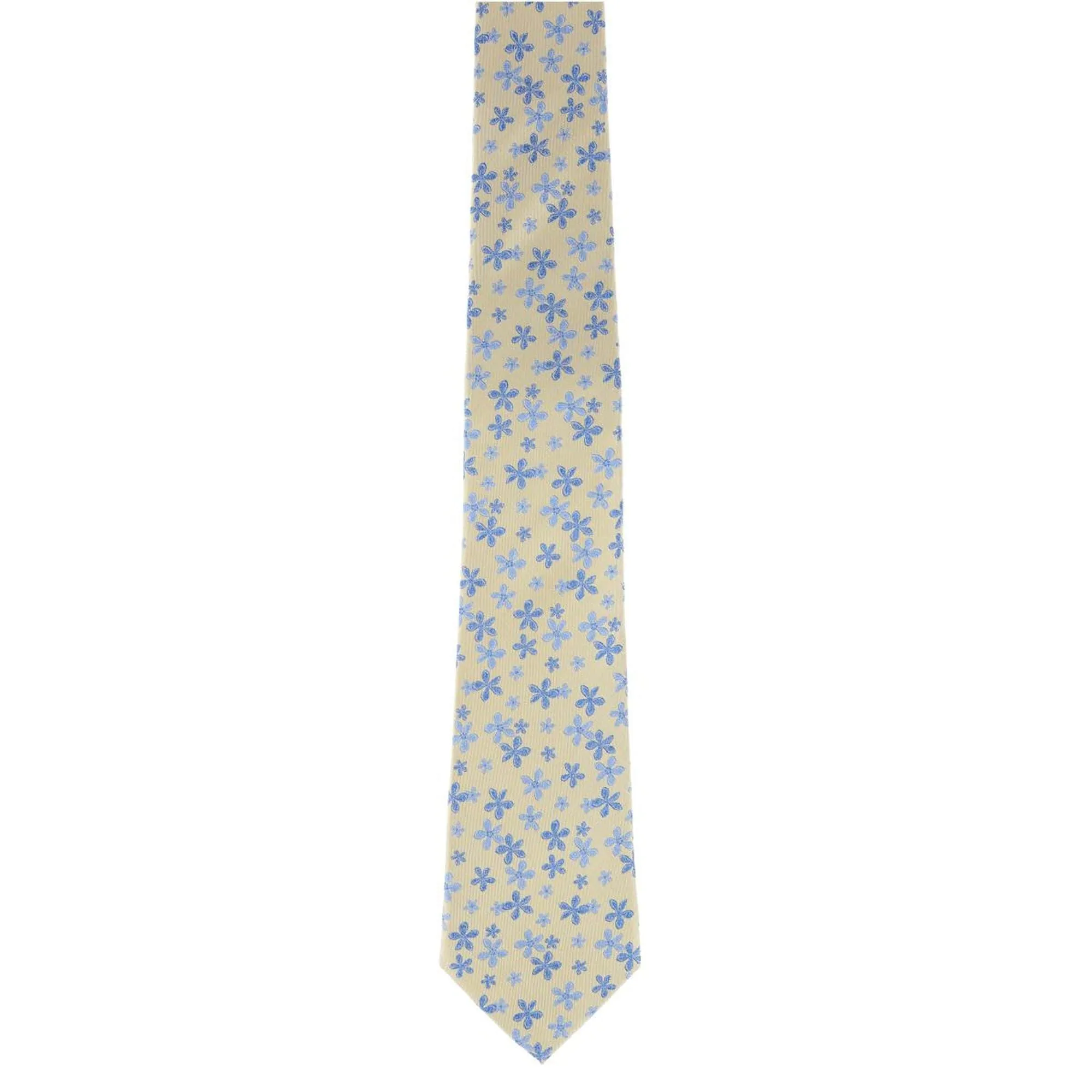 Weldon Floral Silk Necktie & Gatsby Pocket Square Bundle sold by Trafalgar product image thumbnail 4