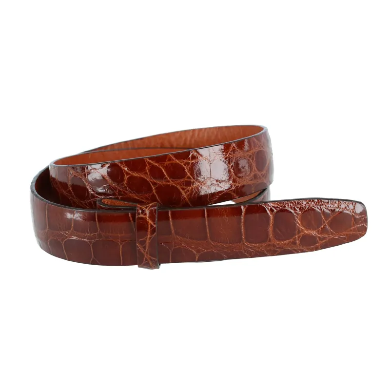 Genuine Alligator 30mm Compression Belt Strap made by Trafalgar