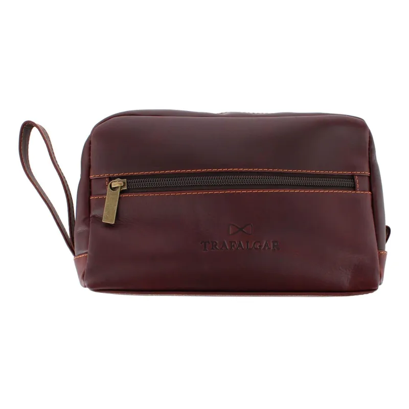 Henson Genuine Leather Travel & Personal Item Bag made by Trafalgar