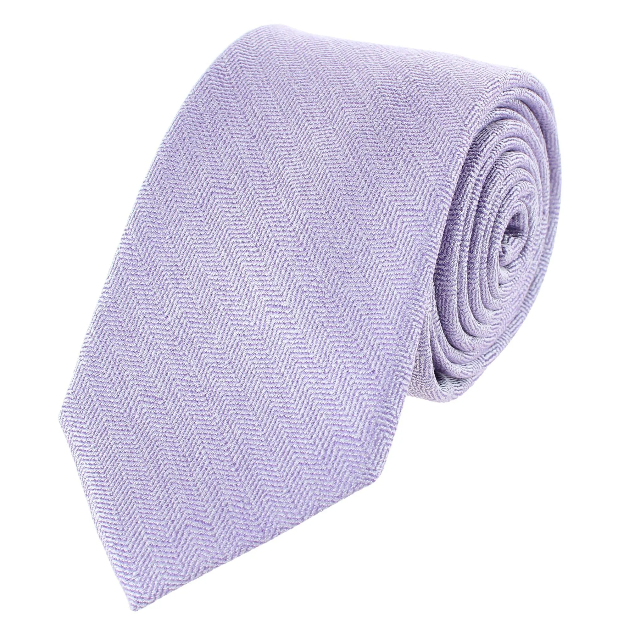 Classy Herringbone Wool Blend Business Necktie sold by Trafalgar