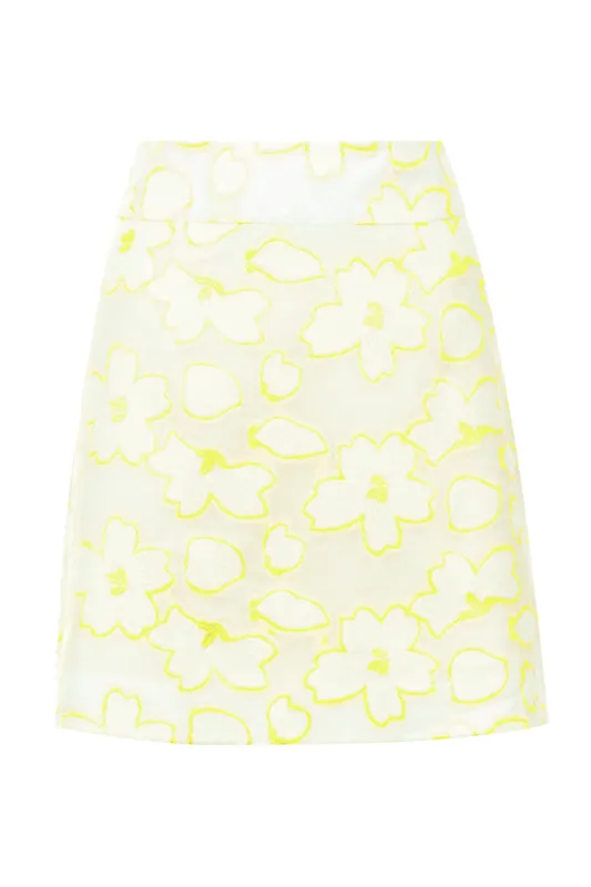 Mini Skirt in Yellow sold by Traffic People