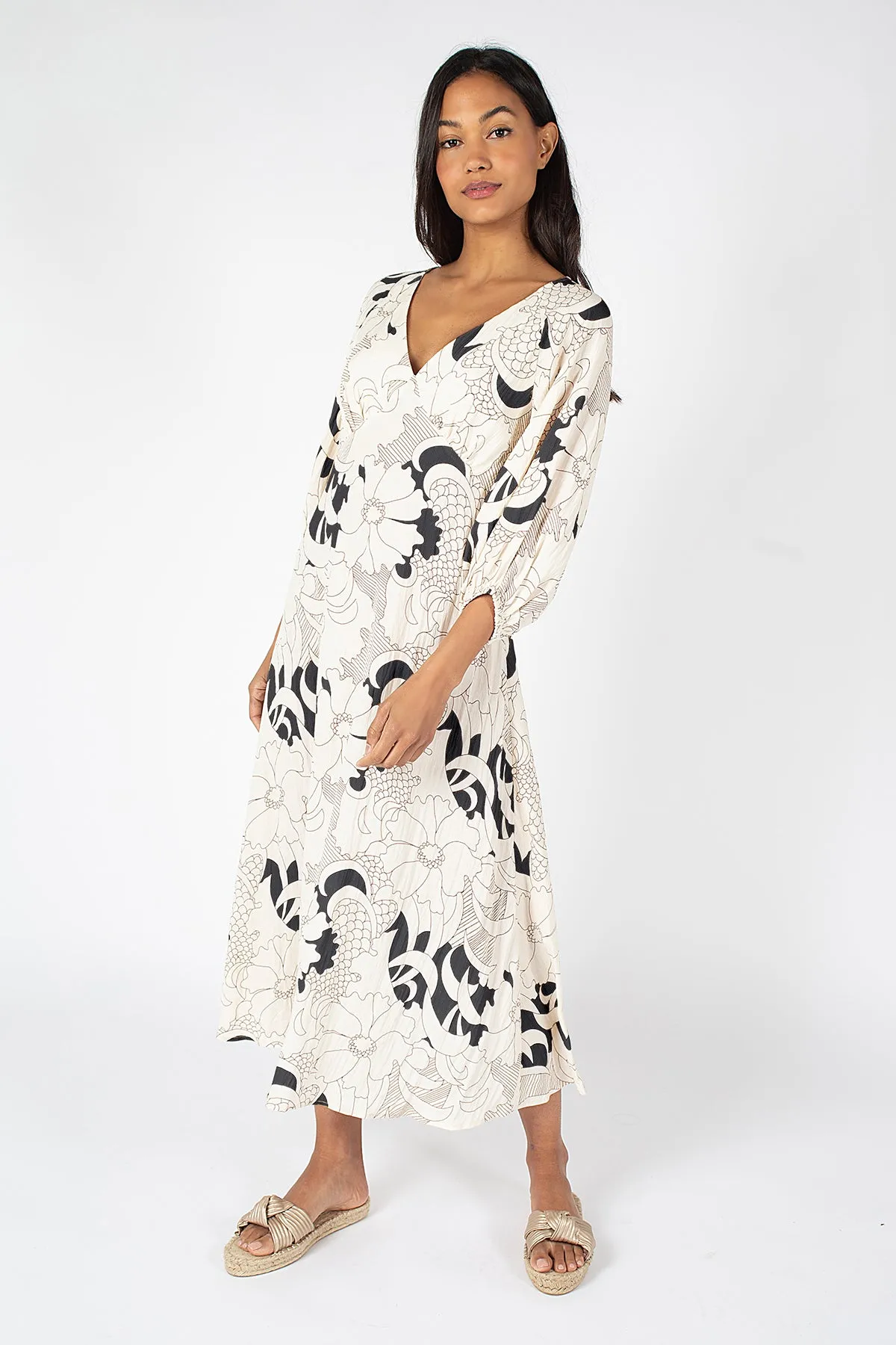 Deanie Loomis Gloria Dress in Black sold by Traffic People