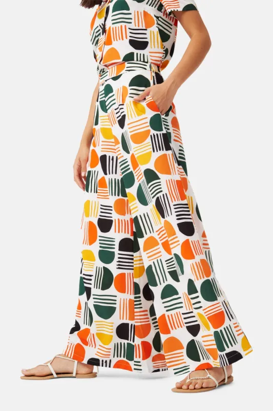 Retro Rose Flare in White sold by Traffic People