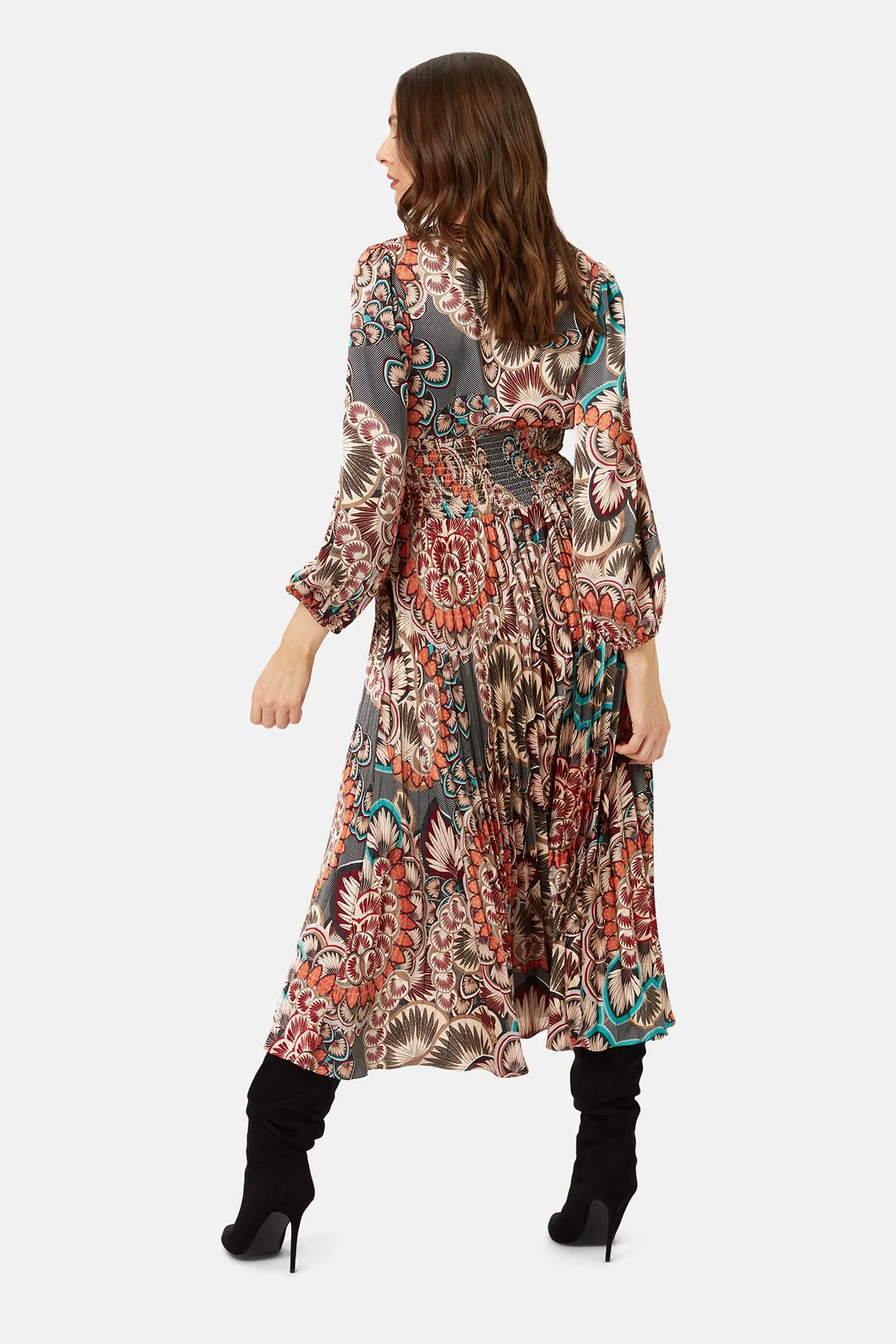 Hard Promises Paisley Aurora Dress sold by Traffic People product image thumbnail 4