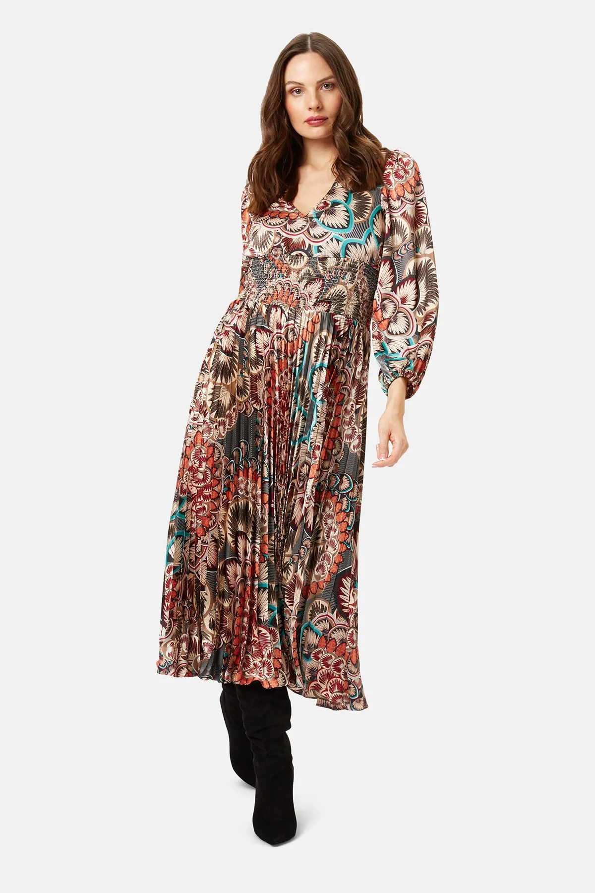 Hard Promises Paisley Aurora Dress sold by Traffic People