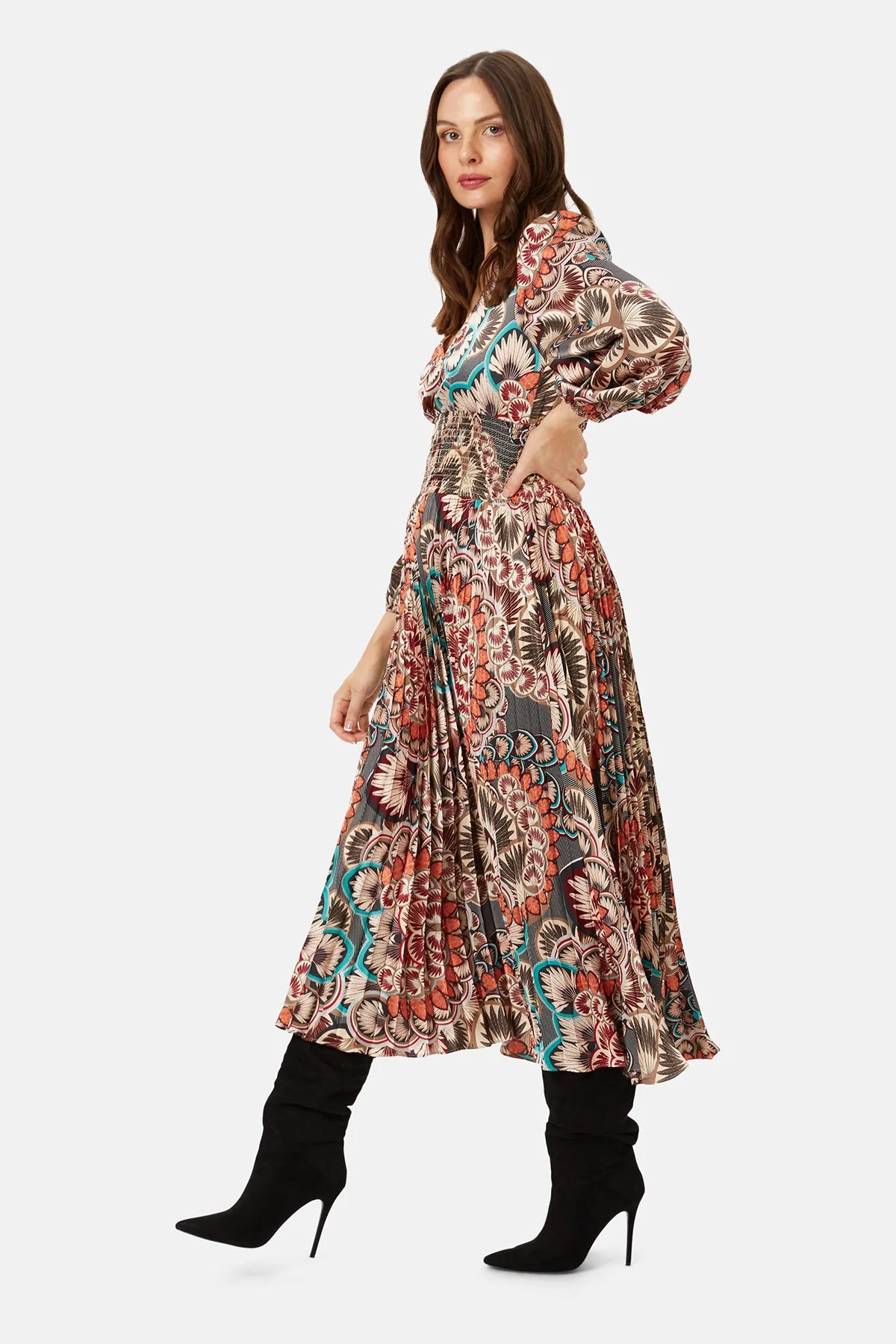 Hard Promises Paisley Aurora Dress sold by Traffic People product image thumbnail 2