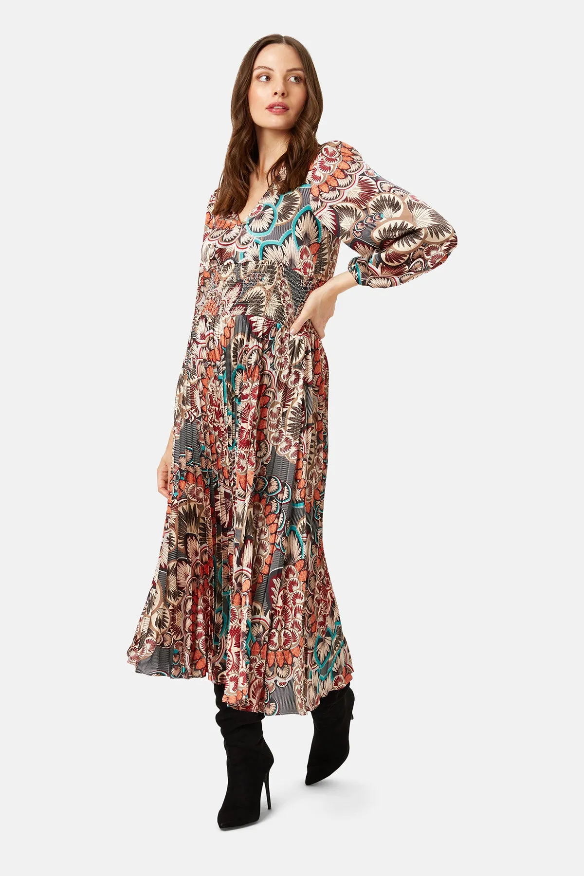 Hard Promises Paisley Aurora Dress sold by Traffic People product image thumbnail 3