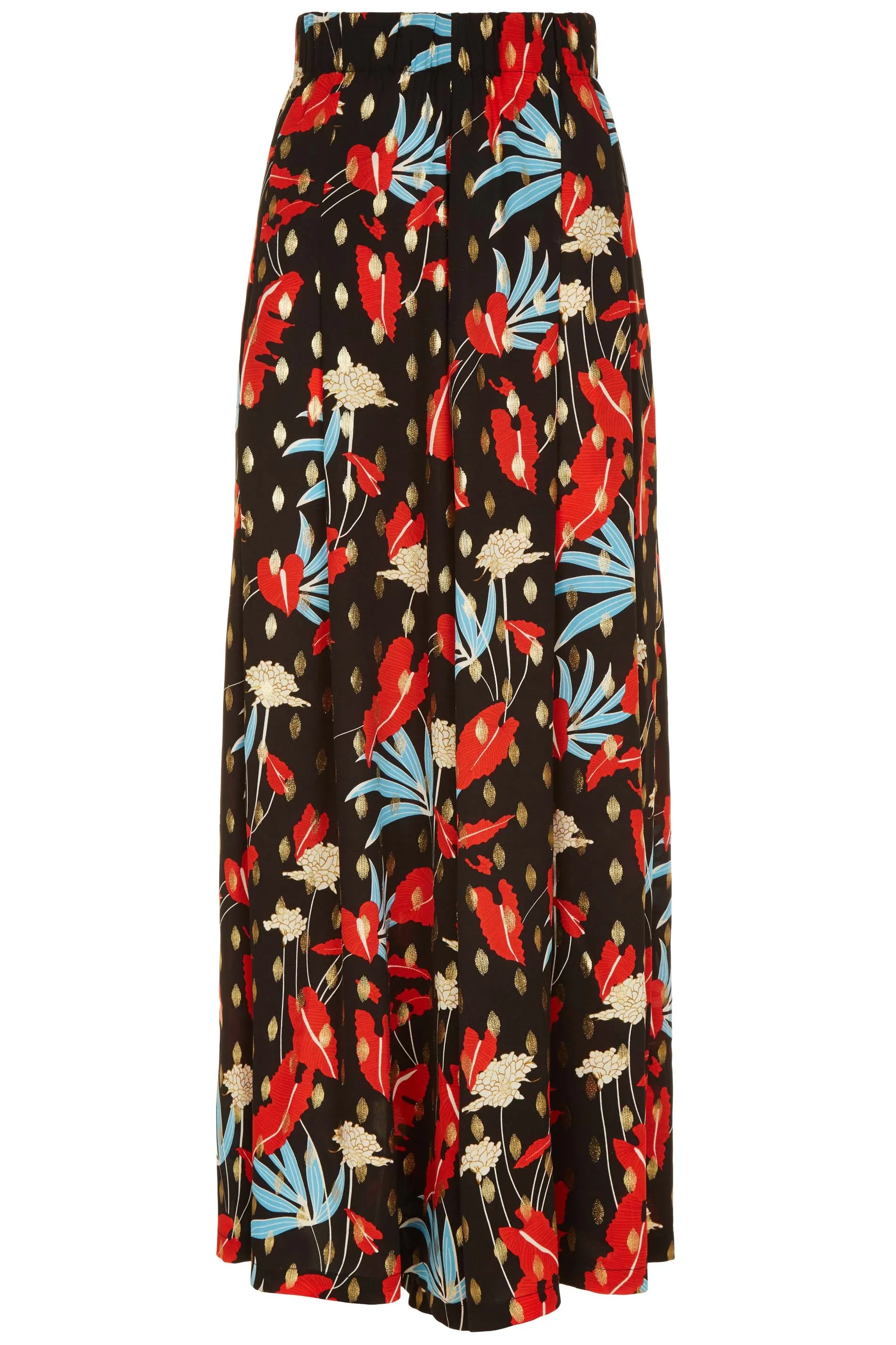 Mustique Maggie Wide Leg Palazzo Trousers in Floral Print sold by Traffic People product image thumbnail 5