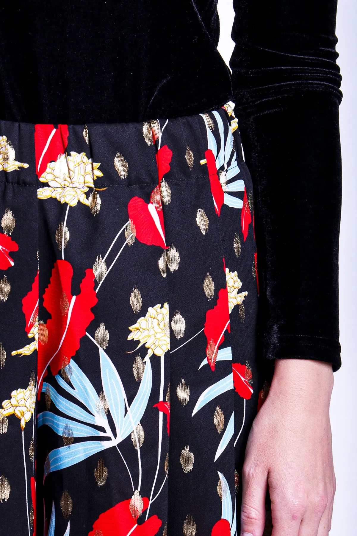 Mustique Maggie Wide Leg Palazzo Trousers in Floral Print sold by Traffic People product image thumbnail 2