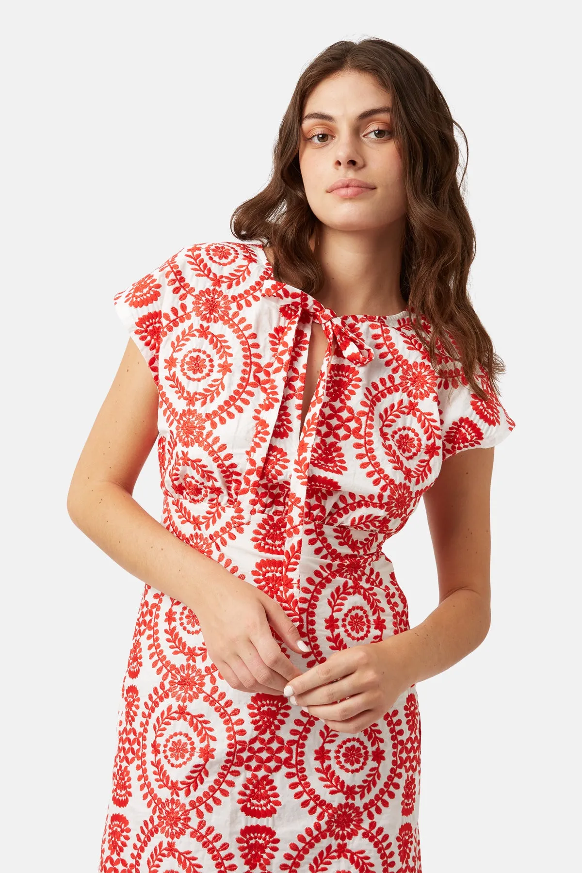 Spiros Love Letter Le Lenu Mini Dress sold by Traffic People product image thumbnail 4