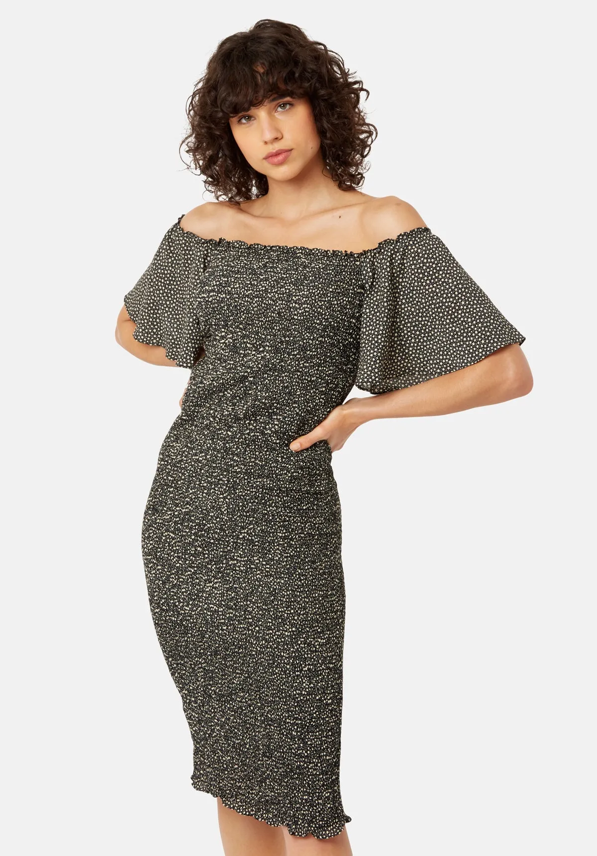 My My Body Con Mini Dress in Star Print sold by Traffic People product image thumbnail 3