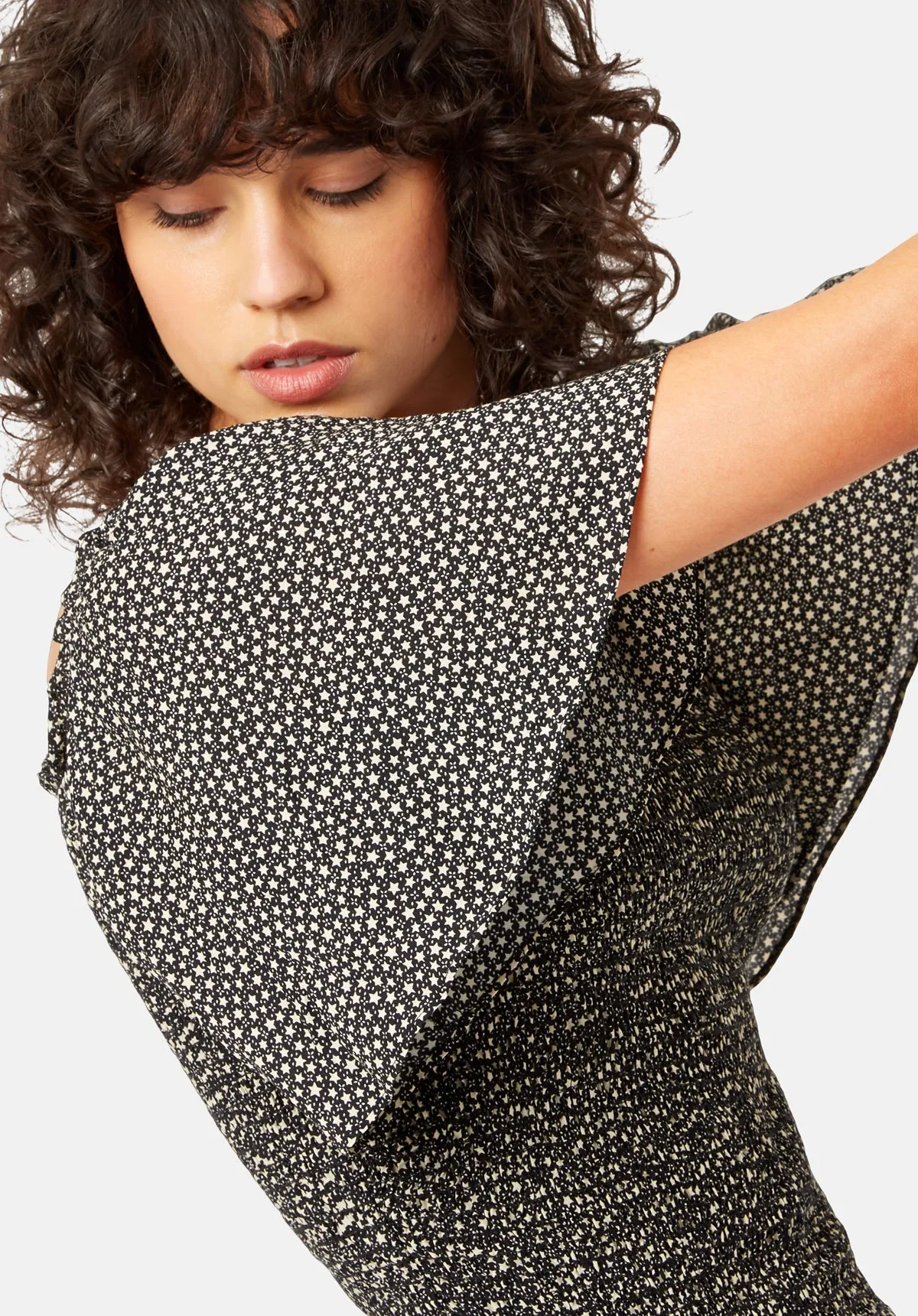 My My Body Con Mini Dress in Star Print sold by Traffic People product image thumbnail 4