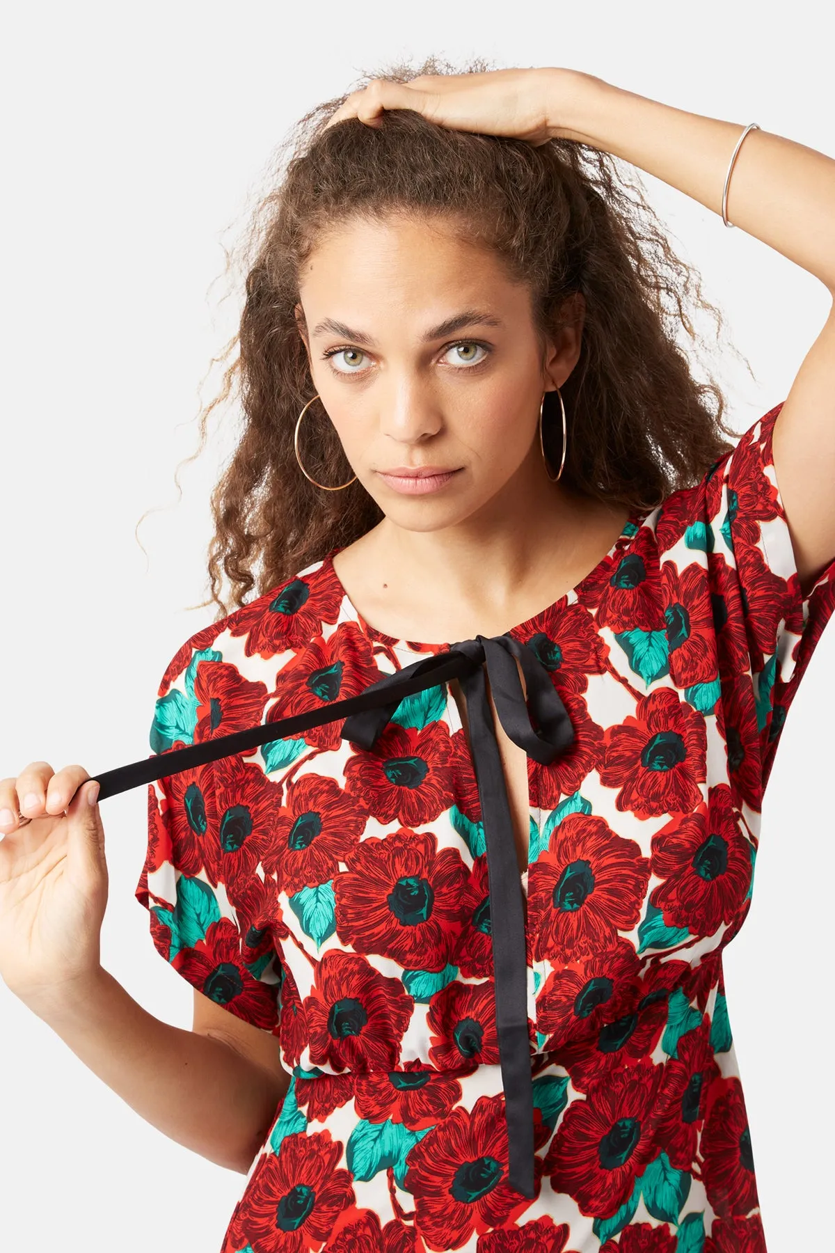 Vintage Voodoo Lenu Dress in Red sold by Traffic People product image thumbnail 4