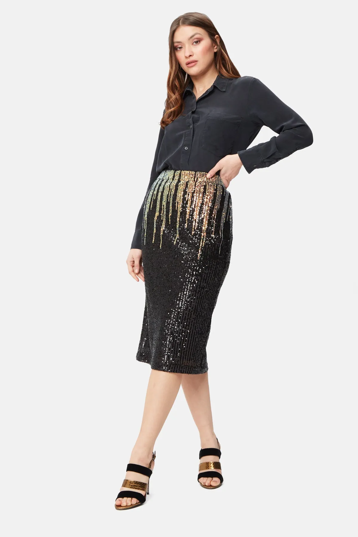 Liza Pencil Skirt sold by Traffic People