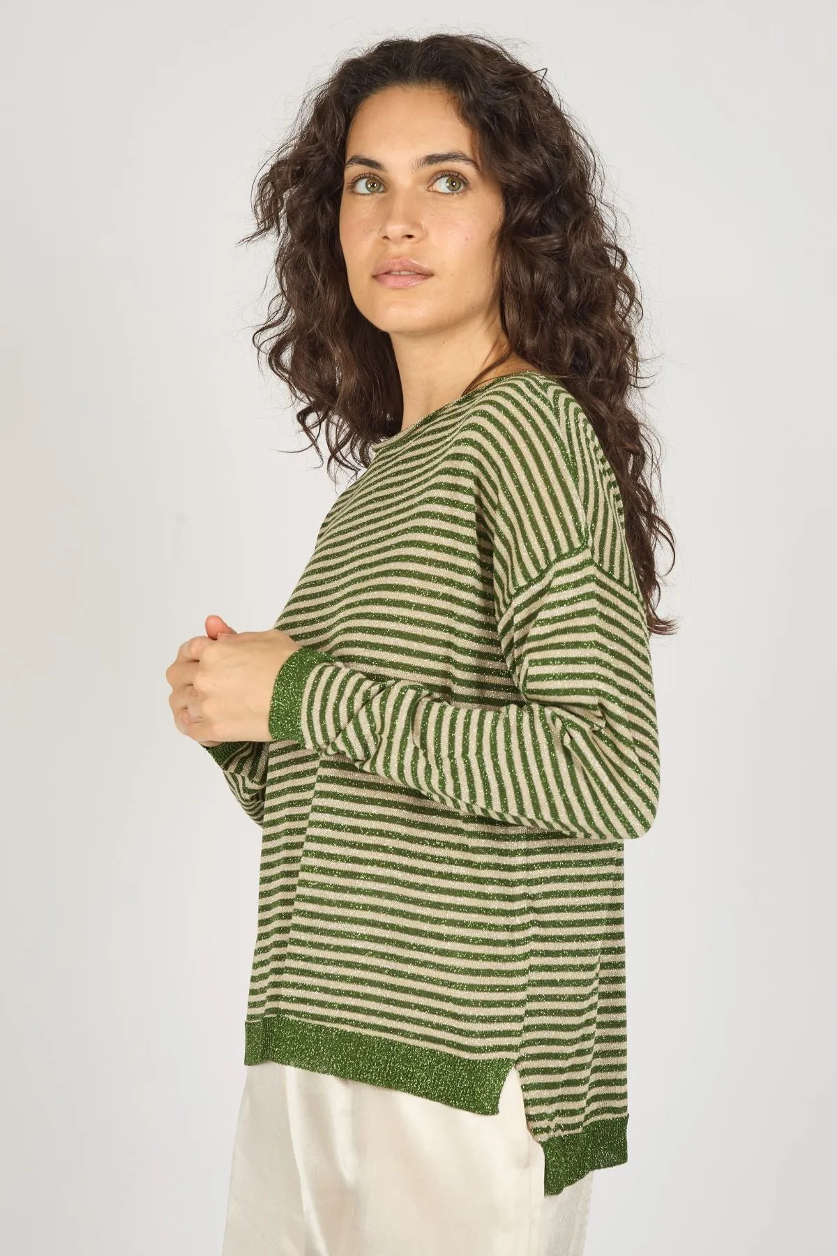 Tuscan Hills Maude Jumper in Green sold by Traffic People product image thumbnail 2